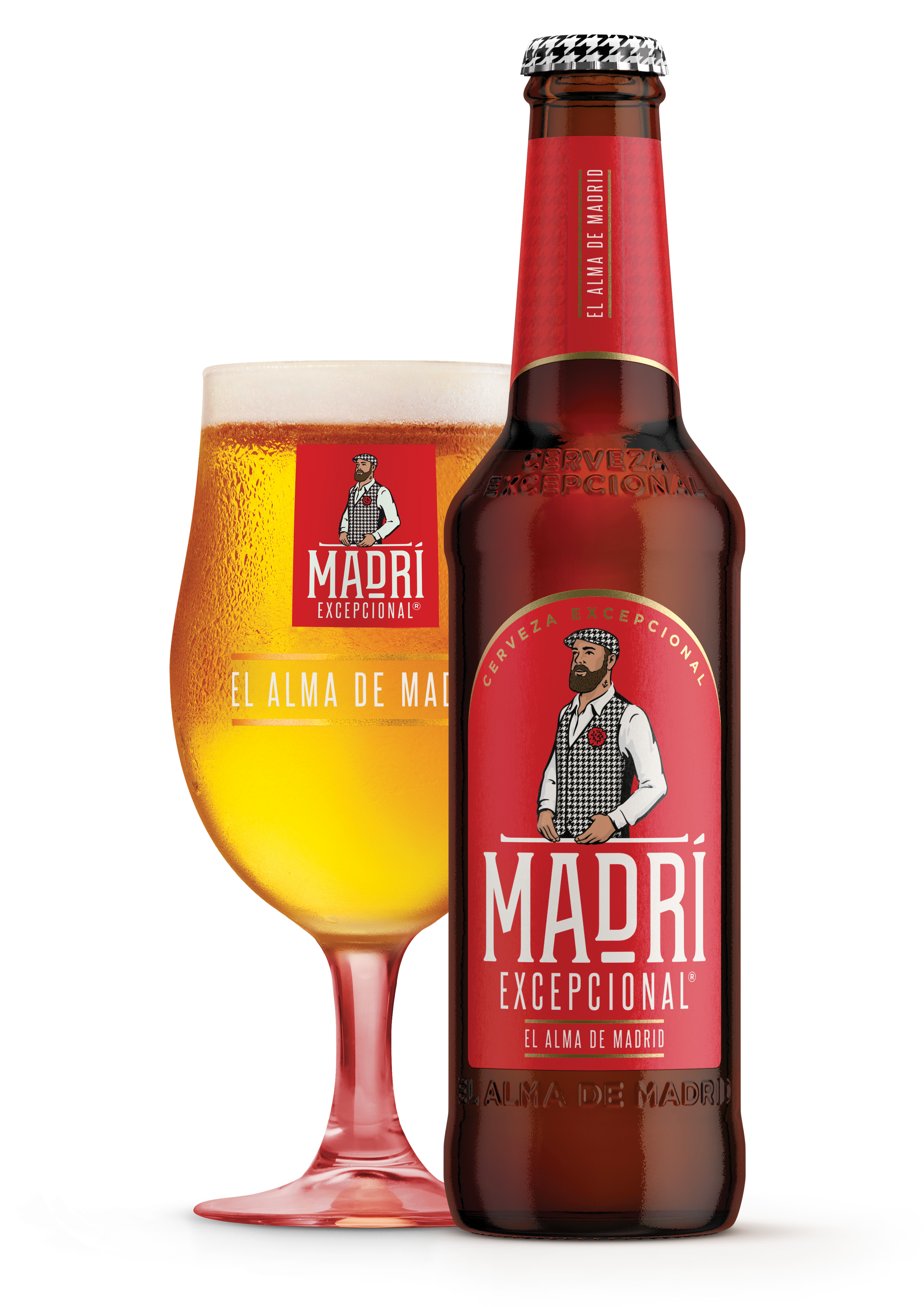 madri excepcional beer glass